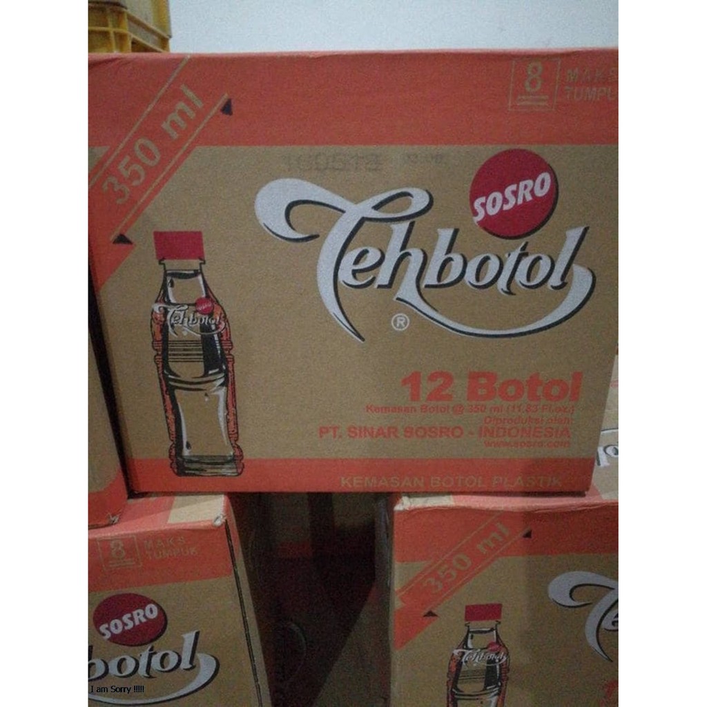 

Teh Botol Sosro 350ml isi 12pcs