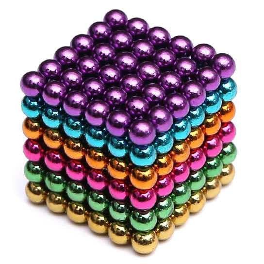 Mainan Bola Magnet 5mm Isi 64