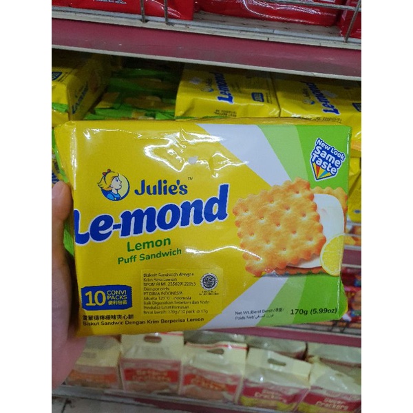 

Julie's le mond biskuit lemon / julies