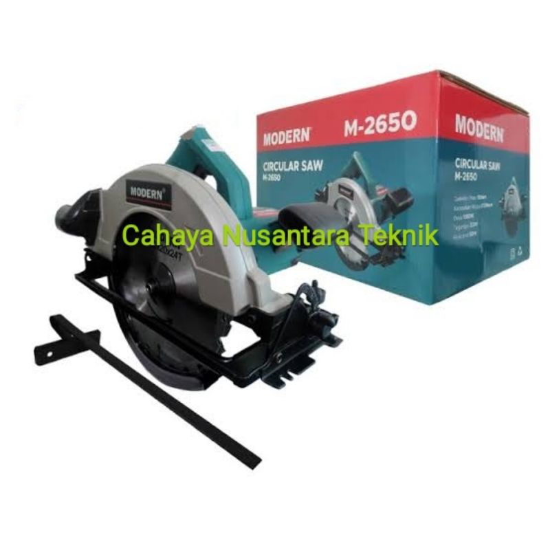Mesin Gergaji Kayu 7 Inch Circular saw M2650 / 2650 MODERN