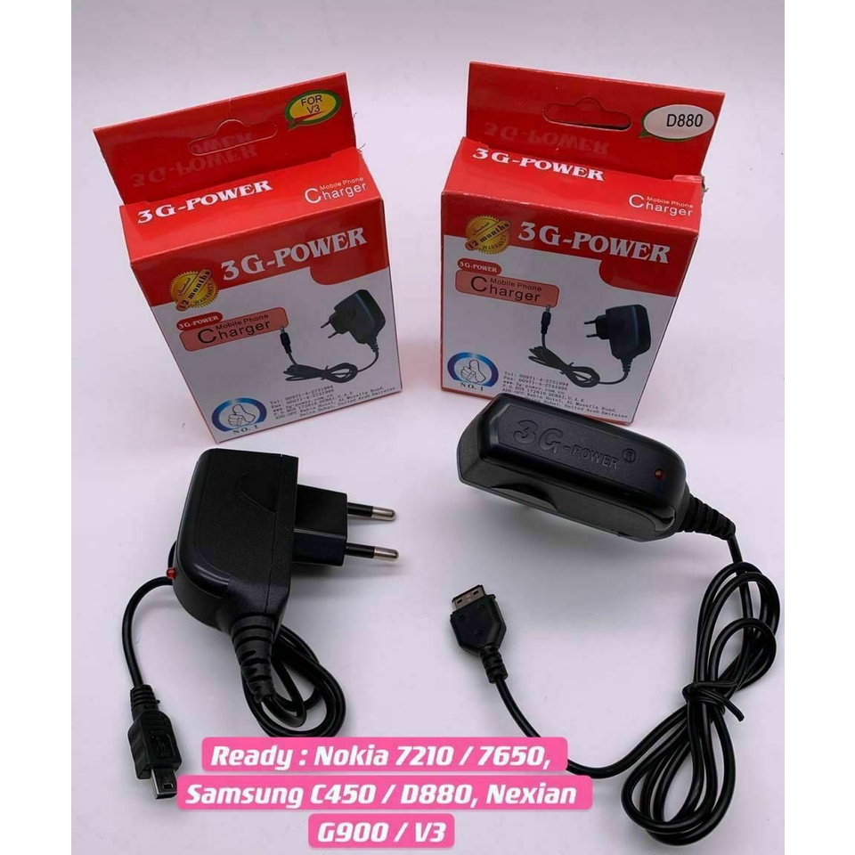 CHARGER SAMSUNG KEYSTONE / D880 (NG) CAS HP JADUL CASAN E1205 S3650 ORIGINAL TRAVEL CHARGER