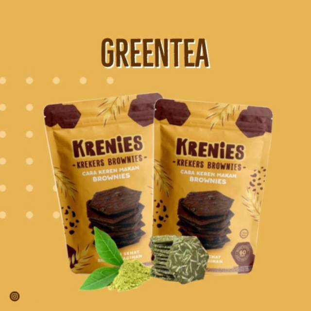 Krenies Brownies Cemilan Kekinian 60gr