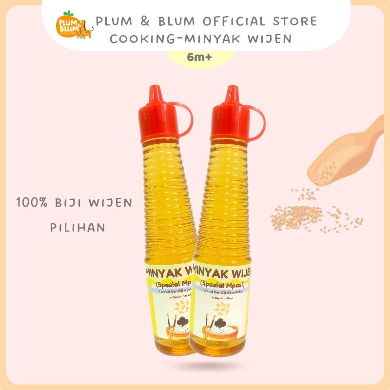 Plum &amp; Blum Minyak Wijen MPASI BB Booster - 133 ml