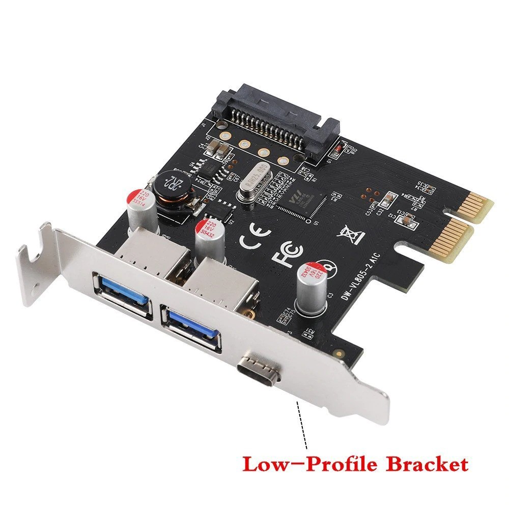 PCIE USB Type C USB 3.0 PCI Express USB Card USB 3.1 Expansion Card