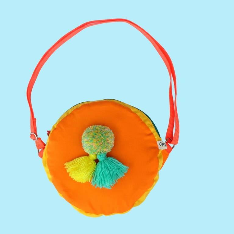 Tas Selempang Slingi Bawarna Orange