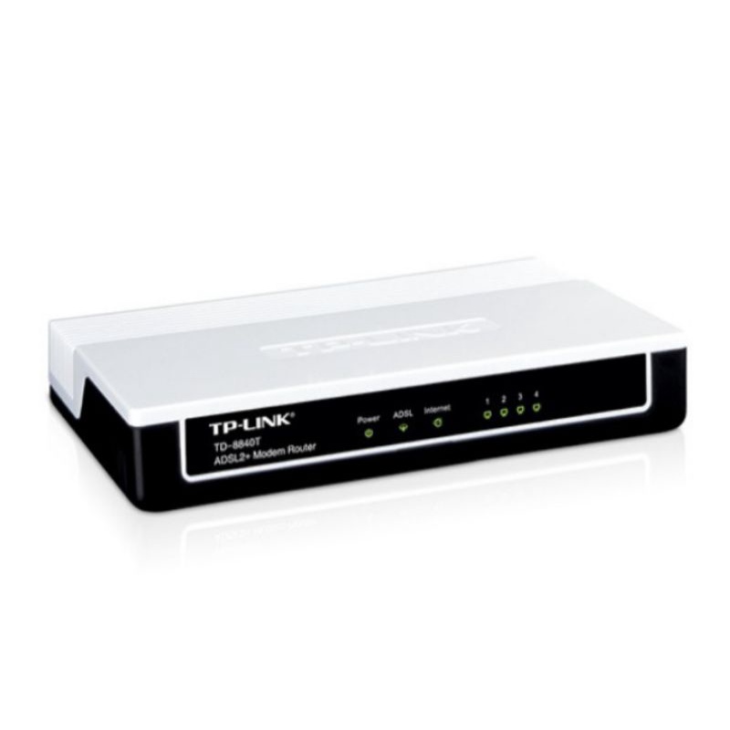 Tp-link TD-8840T 4-port ADSL+2 modem router