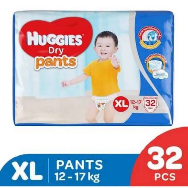 Huggies dry pants XL 32 XL32