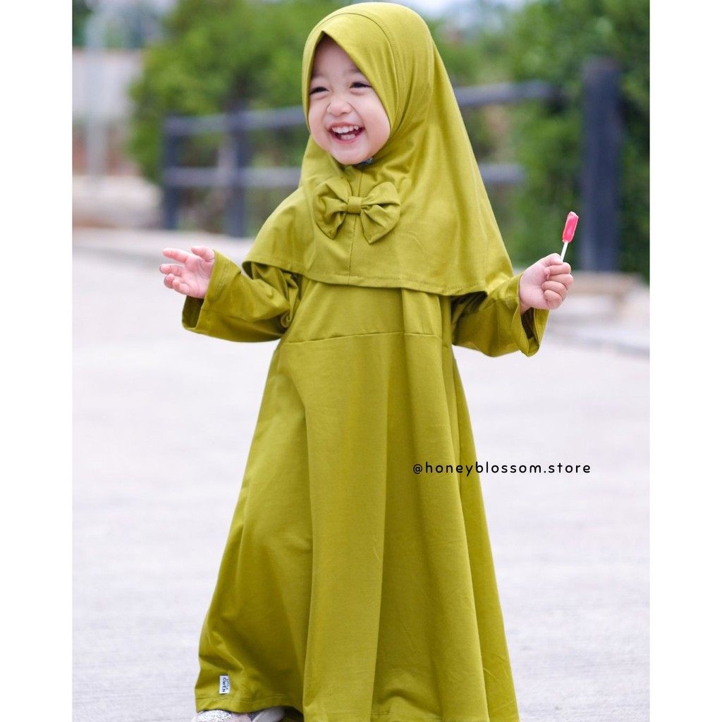 Gamis Anak Perempuan Cantik / Gamis Bayi Newborn / Baju Muslim Anak Perempuan Falisha