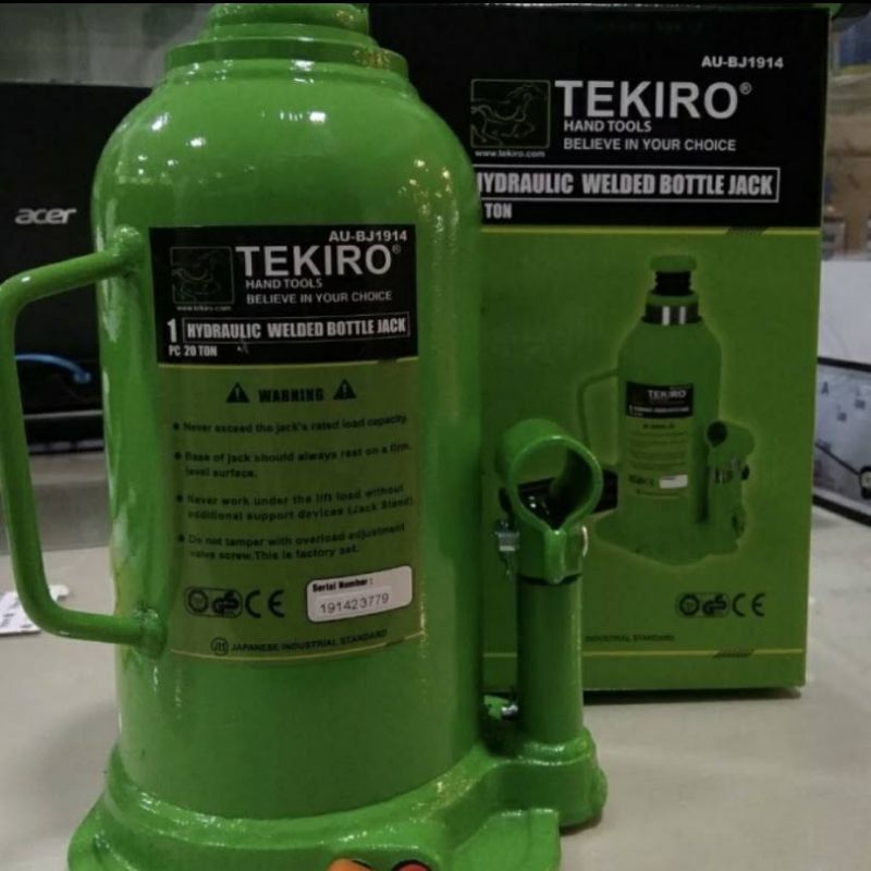 DONGKRAK TEKIRO 20 TON BOTOL