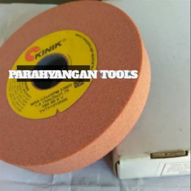 KINIK Grinding Wheel 38A 150 x 3 x 31.75 - Batu Gerinda KINIK Orange