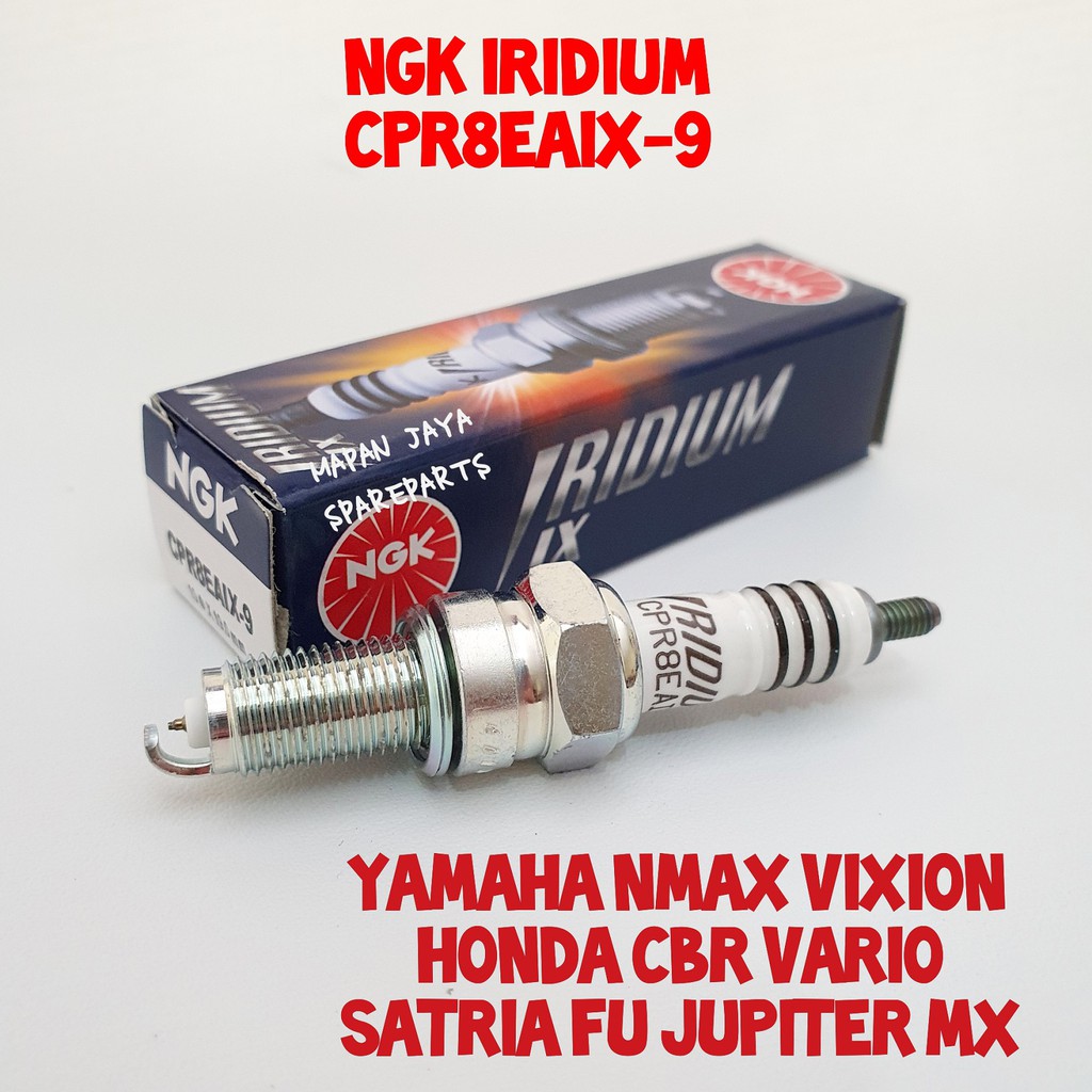 BUSI RACING MOTOR NGK IRIDIUM YAMAHA Aerox 155 VVA Byson FI Lexi MT-15 VVA NMAX CPR8EAIX-9