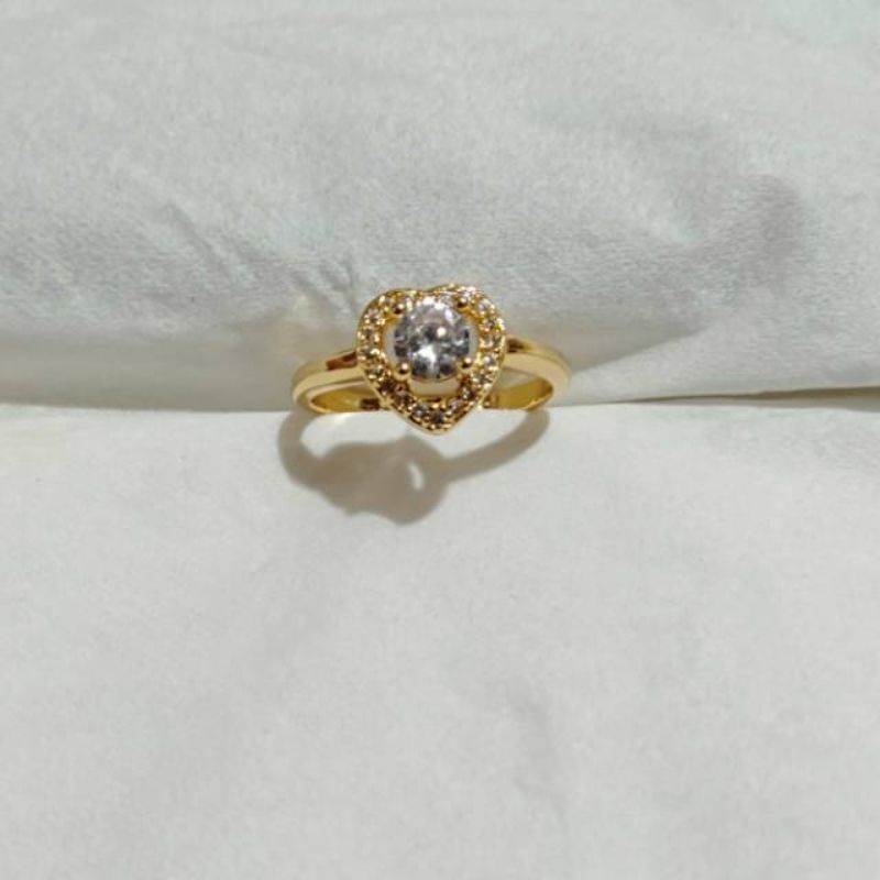 Xuping cincin love permata 1