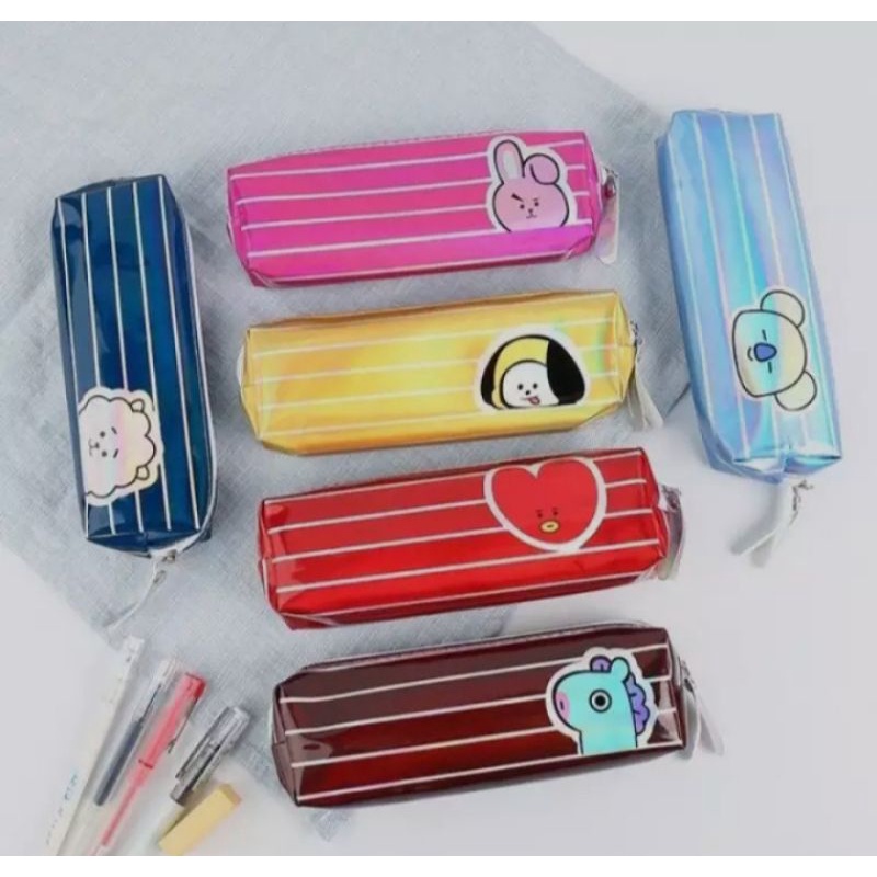 

TEPAK PENSIL BT21-TEMPAT ALAT TULIS KPOP BTS-HOLOGRAM
