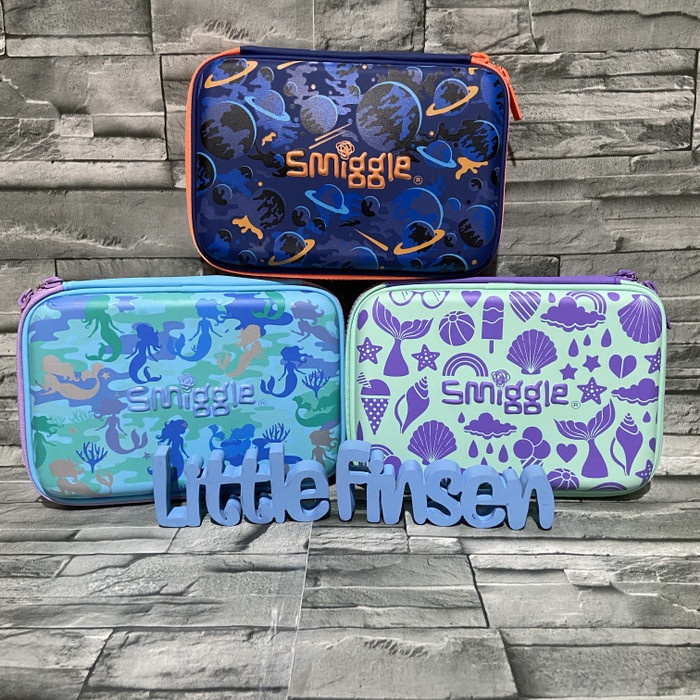 

Smiggle pencil case/kotak pensil smiggle - No 1 mermaid promo