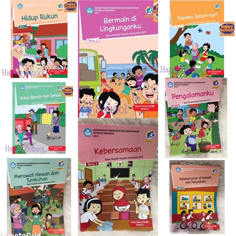 Buku Tematik Kelas 2 SD