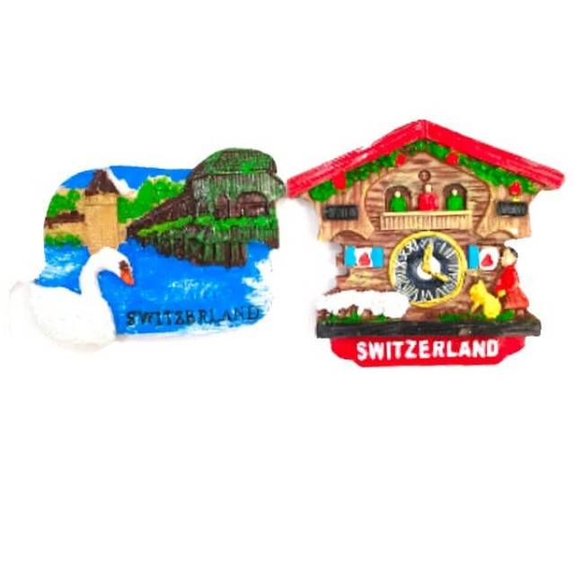 Magnet souvenir switzerland swiss eropa