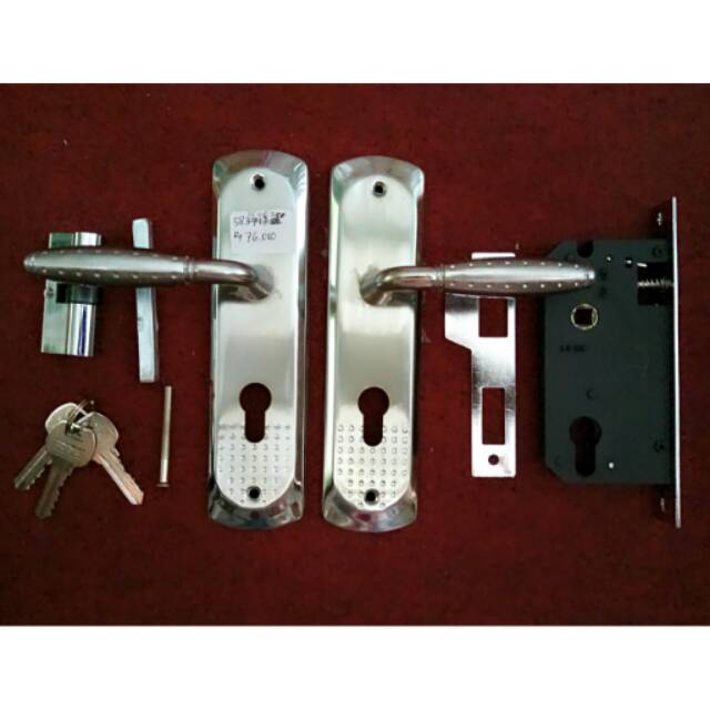 BEST PRICE KODAI  Medio Handle Kunci  Pintu  Tanggung Komplit 