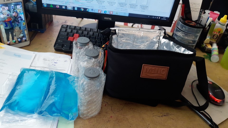 Blue Ice Gel 210 Gram  Kualitas Super F1