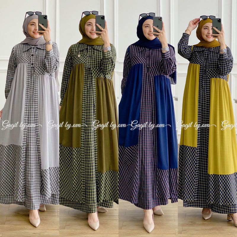 Terbaru Dress Chandani By Gagil ova