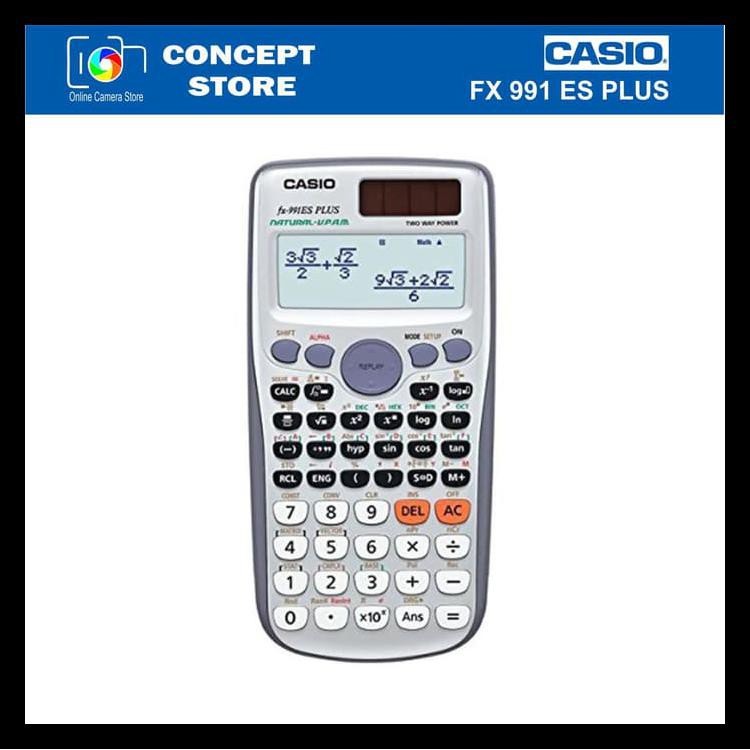 

Hot Product Casio Fx 991 Esplus / Fx991 Es Plus / Fx991Esplus Resmi Terbaru