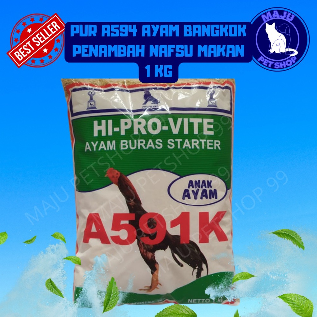 PUR A594 AYAM BANGKOK PENAMBAH NAFSU MAKAN 1 KG