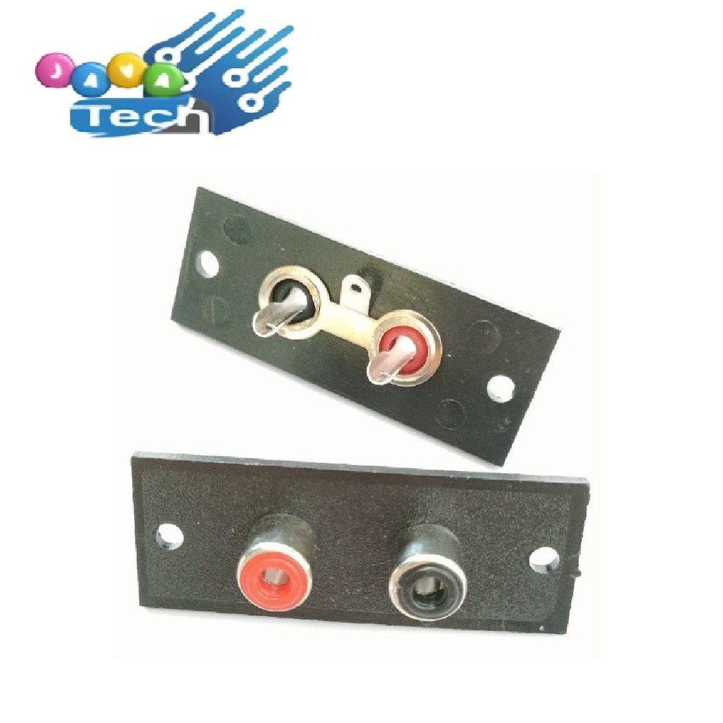 Soket Audio RCA Stereo 2 Channel Terminal RCA 2pin