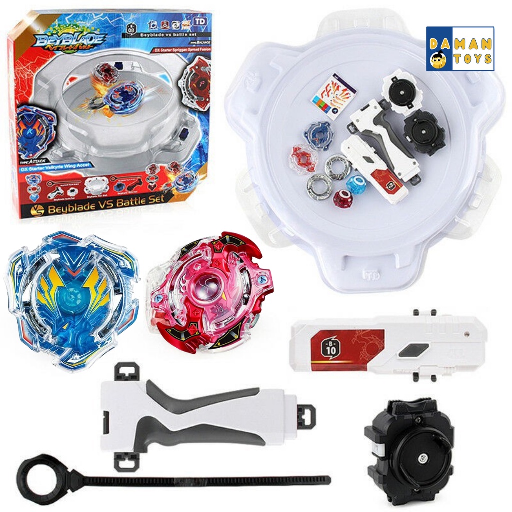 [PROMO] Mainan Gasing Beyblade VS Battle Set Valkyrie Spriggan Arena Gangsing Byblade Kado Hadiah Anak Laki