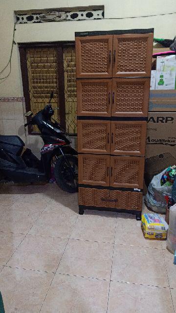 Lemari Plastik Napolly Rotan Series 1 Laci