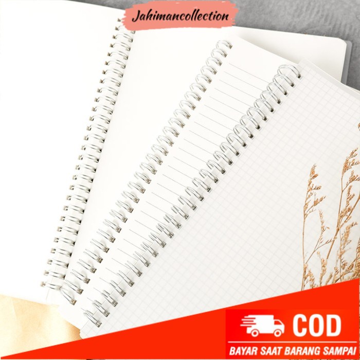

✨ BISA COD ✨ Buku Tulis B5 Spiral seri Simple Style Clear - Blank