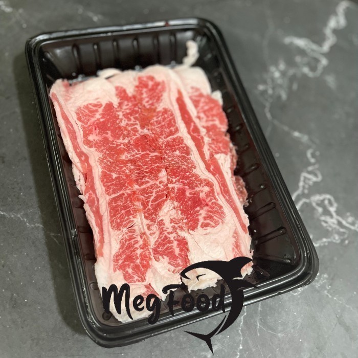 

Aus Wagyu Karubi MB 8-9 Beef Slice Wagyu Shortplate Cut - 200grm