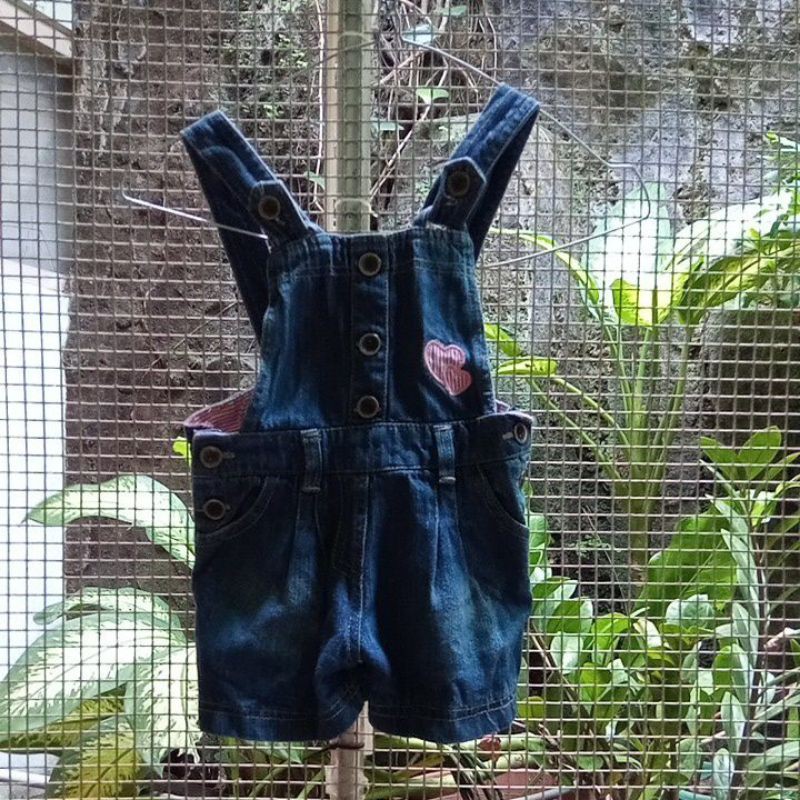 BAJU KODOK JUMPSUIT OVERALL ATASAN ANAK PEREMPUAN MERK JUST 4 KIDS