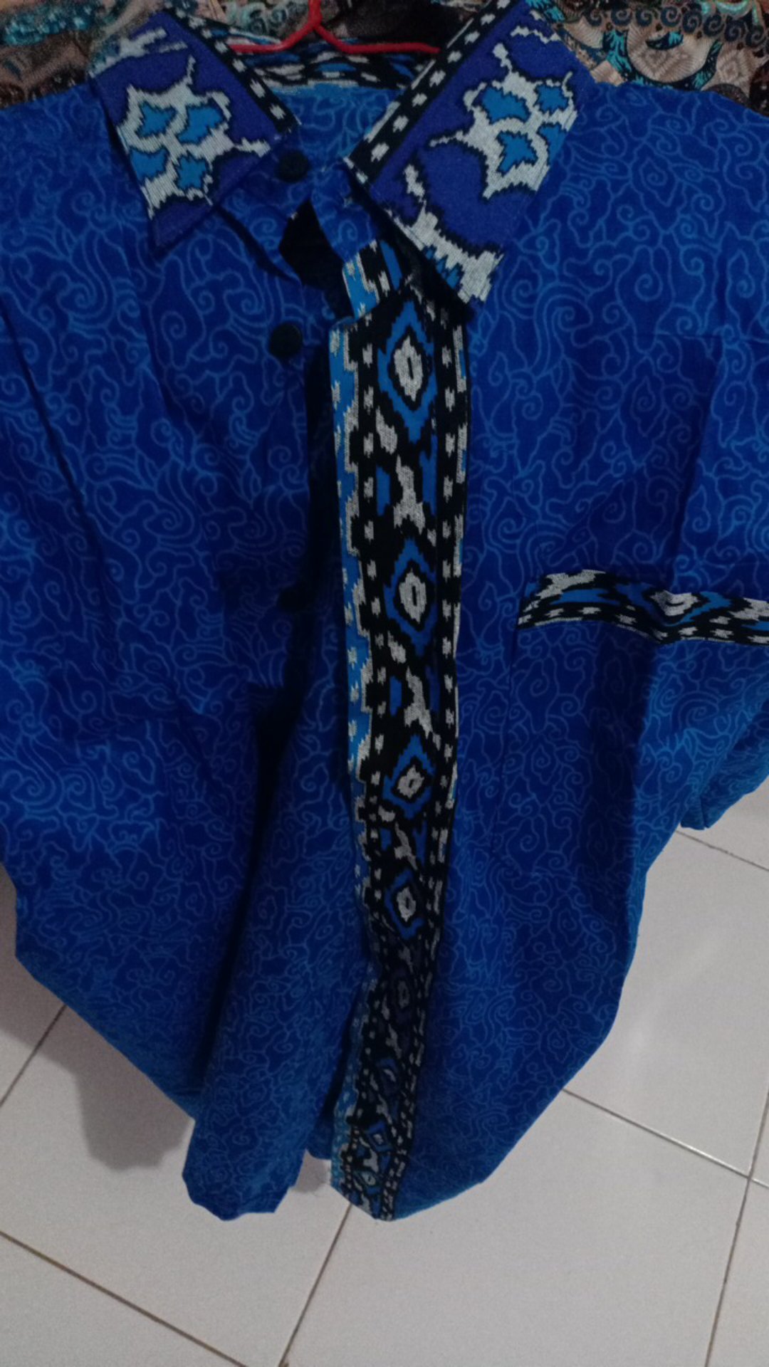 Size M L Xl Xxl  Bswart Batik Hrb026 Kenongo Hem Pendek Padi Pekalongan M L Xl Batik Pria Murah