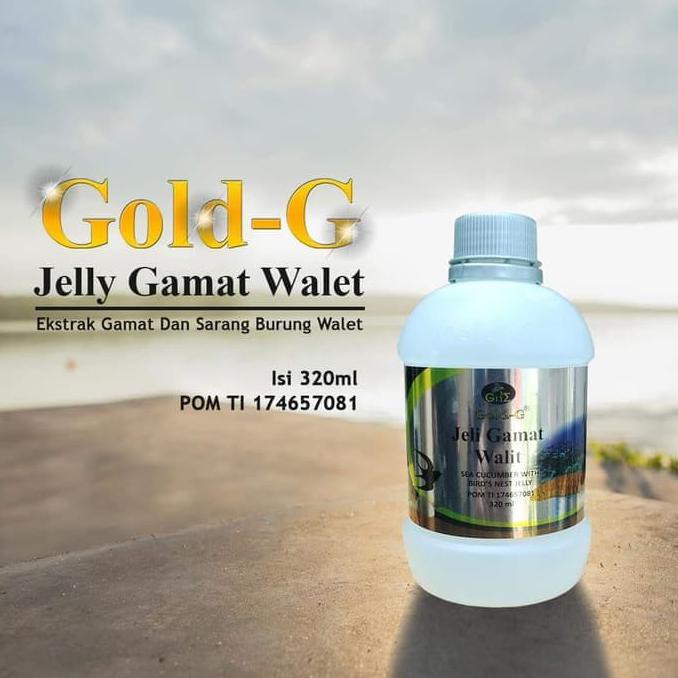 New Arrival - Jelly Jely Jeli Gamat Gold G Walit Walet Asli Original 320 Ml 320Ml