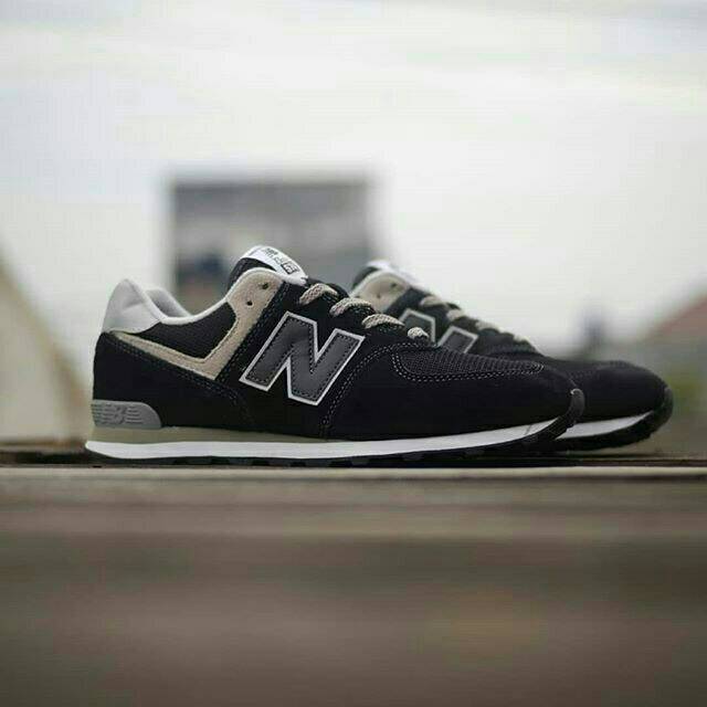 new balance classic 574 black