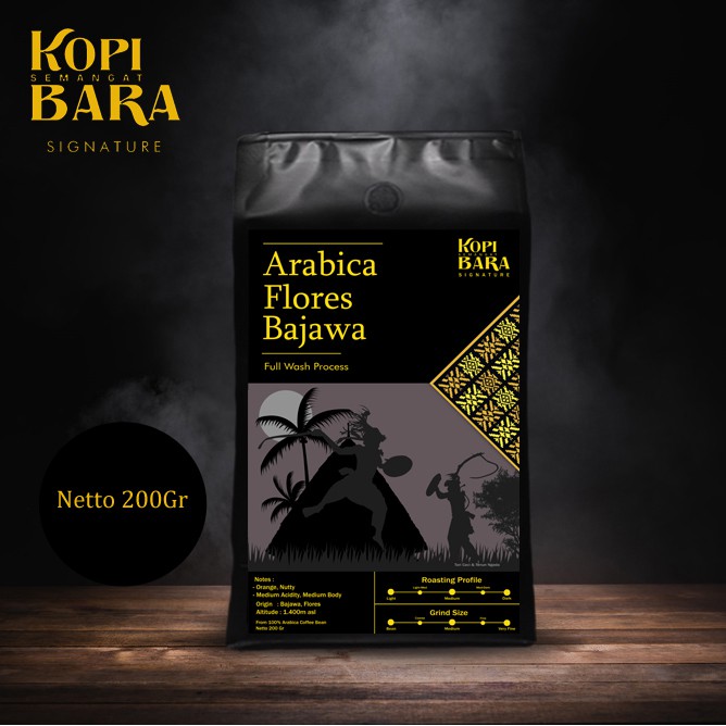 

Arabica Flores Bajawa 1kg - Roasted Coffee Bean-Kopi Bara Signature
