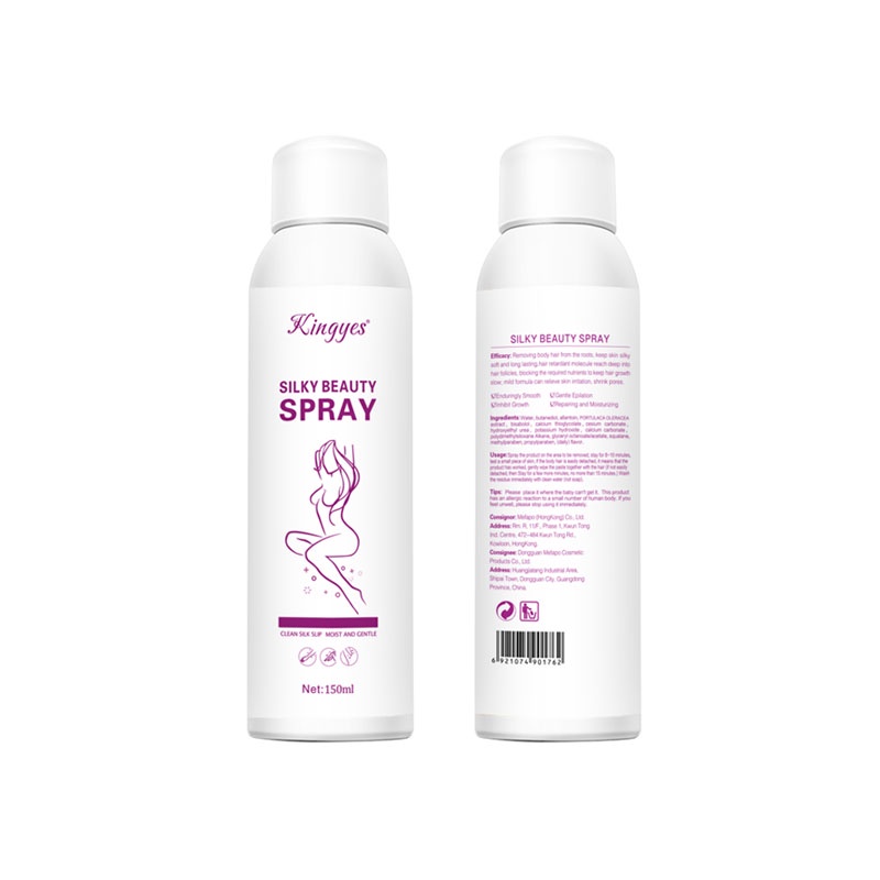 SHINE STAR - KINGYES SILKY BEAUTY SPRAY PERONTOK BULU KETIAK KEMALUAN DAN BULU TANGAN KAKI DAN KUMIS PERMANEN