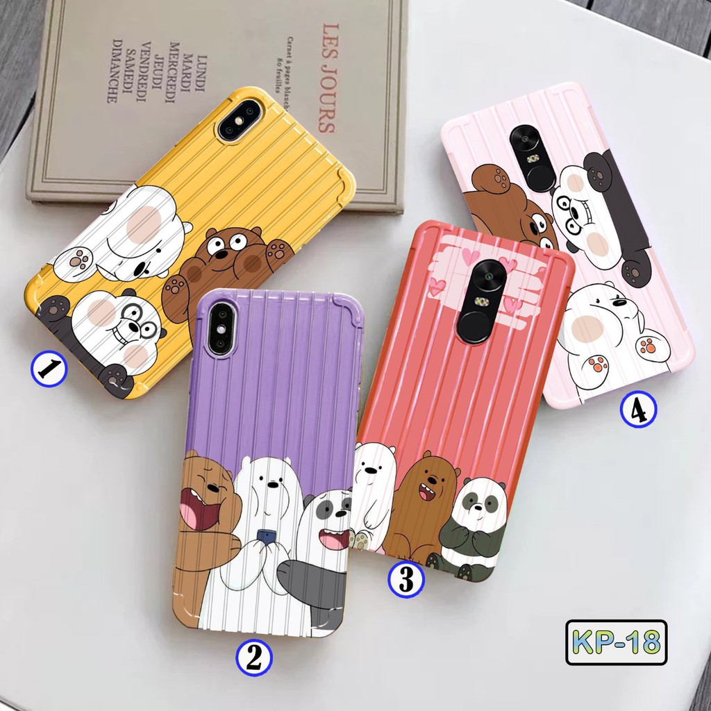 softcase koper logo ( kp-18 ) REDMI 4A 5A 6A 7A 8A 9A 9C 3S 4X A1 A2 POCO F1 SEMUA TIPE