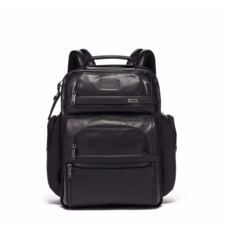 TAS TRAVEL TUMI ALPHA 3 BRIEF PACK LEATHER | TAS RANSEL PRIA | 9603.578