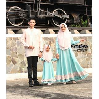 Rayya gamis CQ1916 couple koko baju  muslim  keluarga 