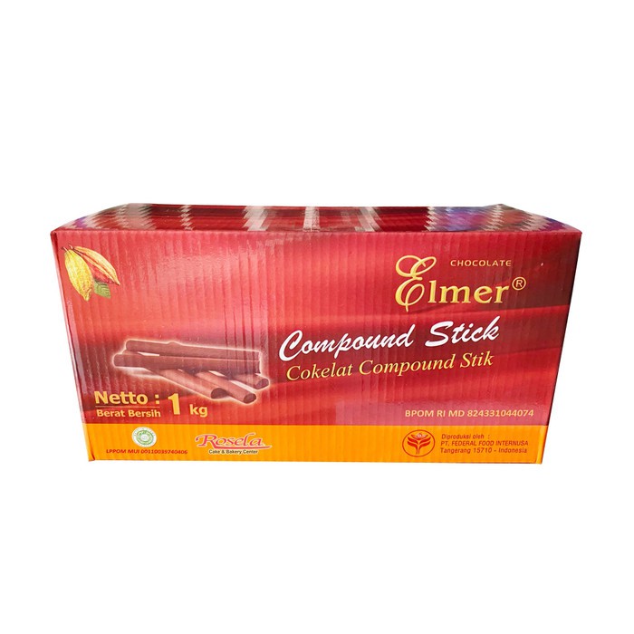 

Elmer Compound Stick Choco Stick 1 Kg Coklat Stik