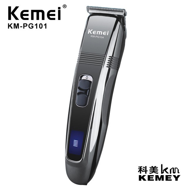 terlaris  produk Hair Clipper Kemei KM PG 104 Alat Cukur Rambut Rechargeble Profesional