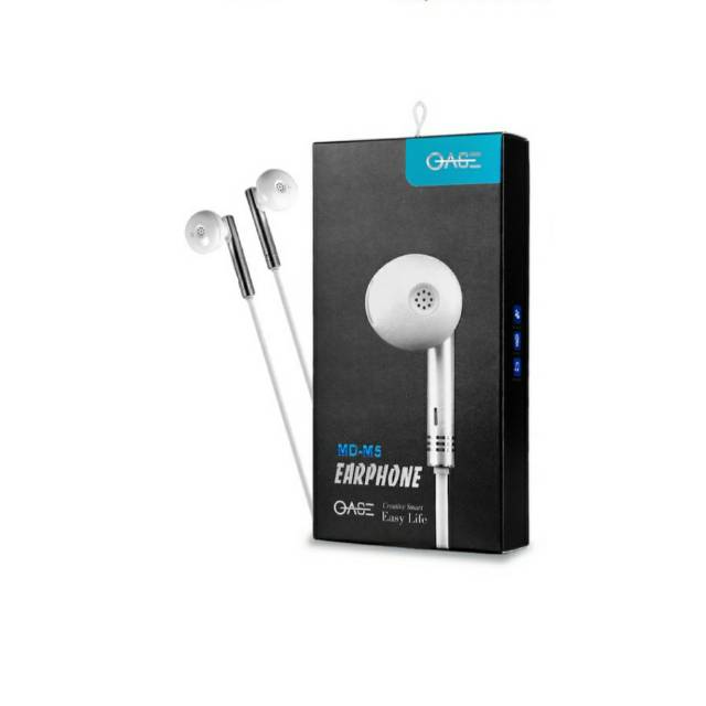 MURAH OASE Earphone/Headset In-Ear Headfree MD-M5-OPPO Official Accessories（Free Garansi) MURAH