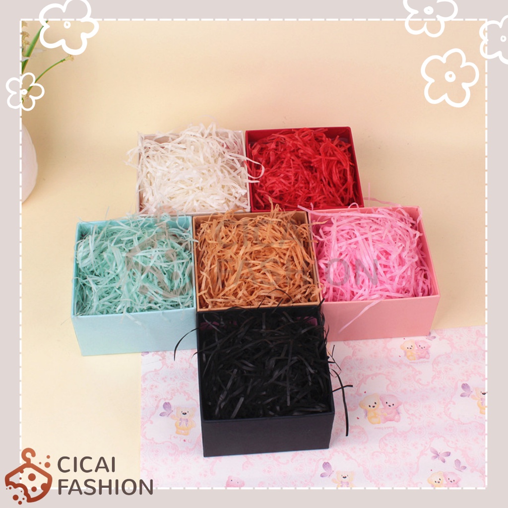 Jerami Kertas / Kertas Serut / Kertas Cacah / Shredded Paper