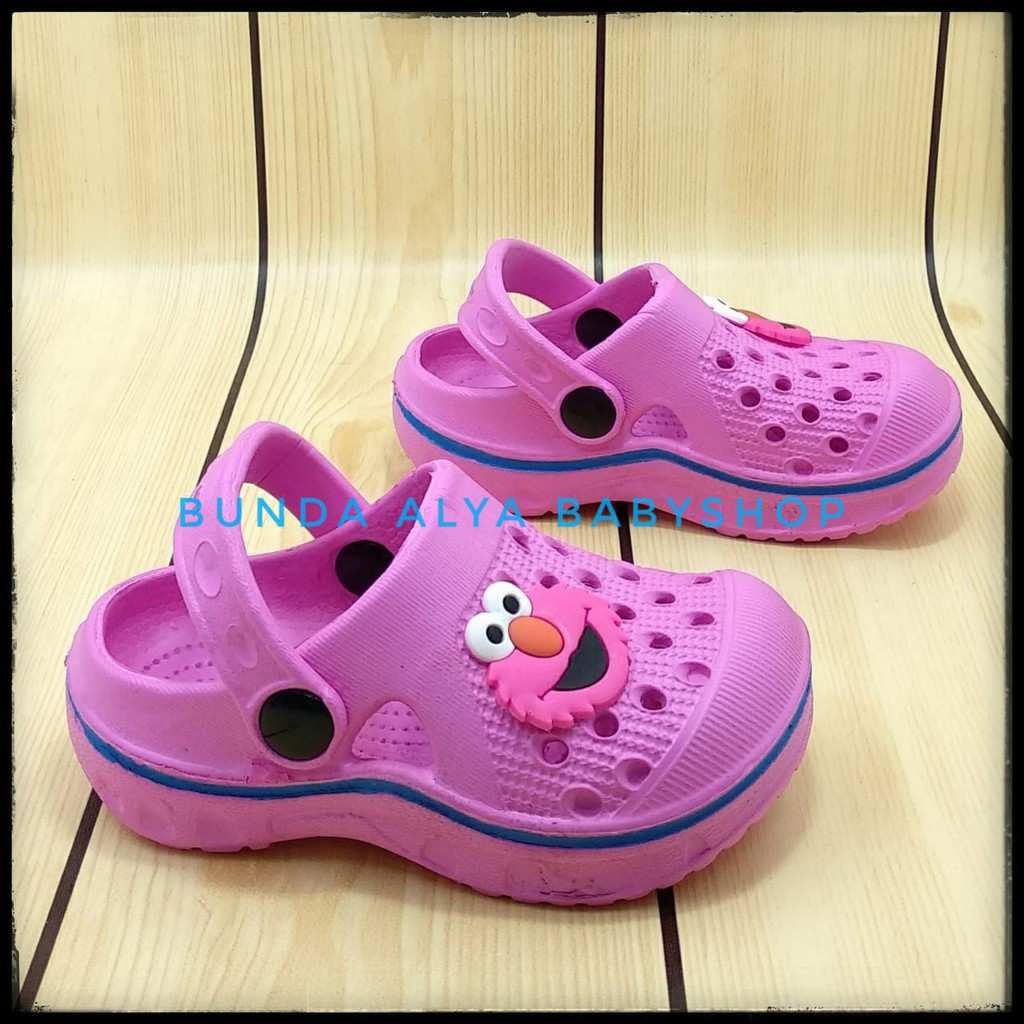Sandal Anak Perempuan Karet Usia 6 Bulan 1 2 Tahun FANTA Lentur - Sandal Anak Cewek Motif Kartun Lucu Size 18 - 23