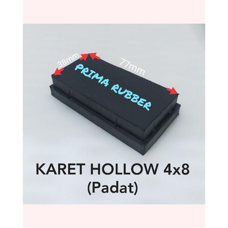 KARET KAKI HOLLOW 4x8 KAKI MEJA RAK KURSI BESI HOLLOW/HOLLO