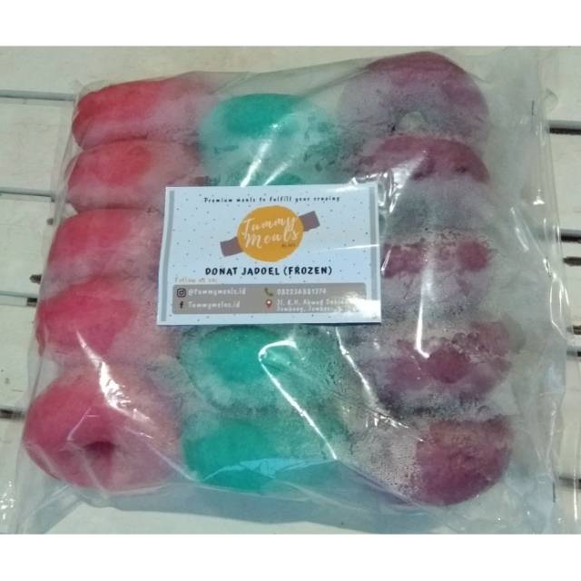 

Rainbow Unicorn Donat Frozen (Donat Frozen Homemade tanpa pengawet)