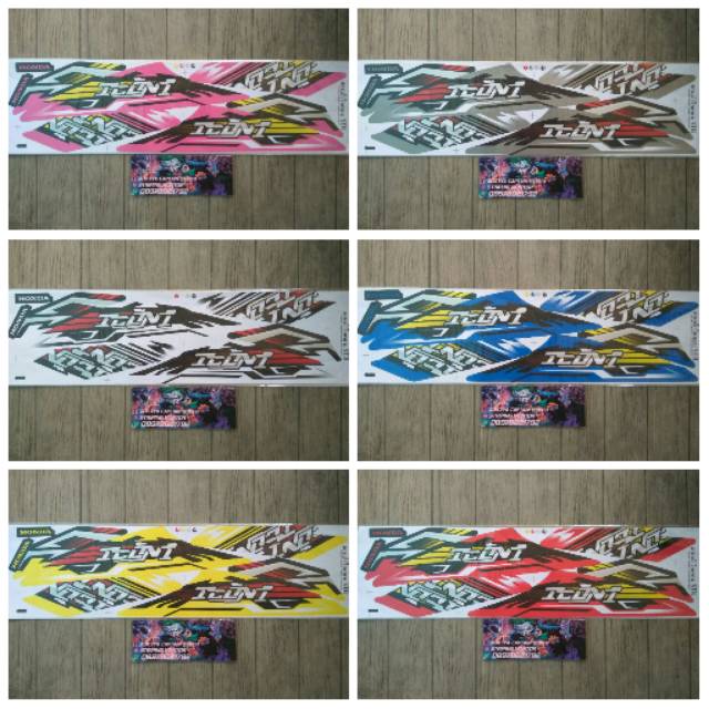 Lis Striping Beat Karbu Grafis