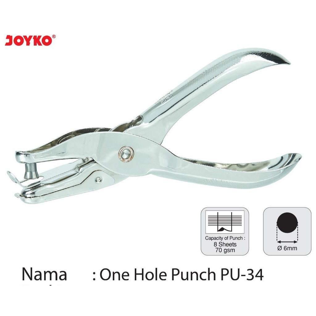 

Punch Pu - 34 Pembolong Kertas