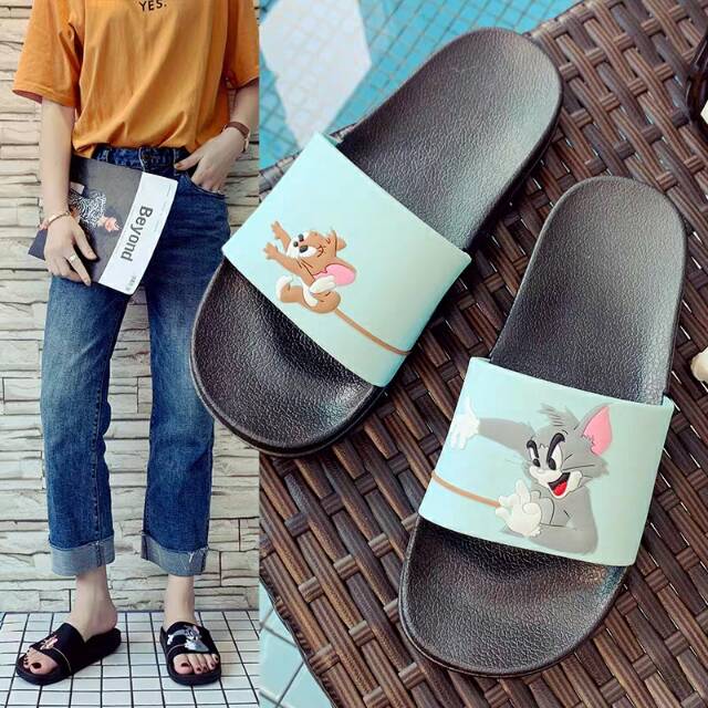 Slipper karakter sendal/sandal tom n jerry