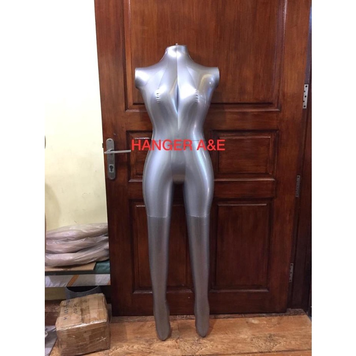 Manekin Balon Full Body Wanita Dewasa/Patung Balon Full Body Dewasa 004